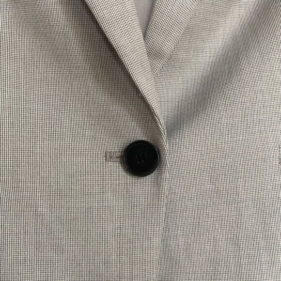 H&M Grey Blazer with Front Button Size 6 - Picture 3 of 9